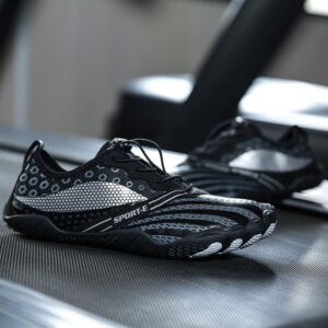 Daily Lace-Up Mesh Low-Top Viscose Flat-Heel Round Toe Blue Male Pu Sneakers